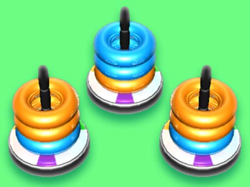 Hoop Stack Sort Puzzle Game